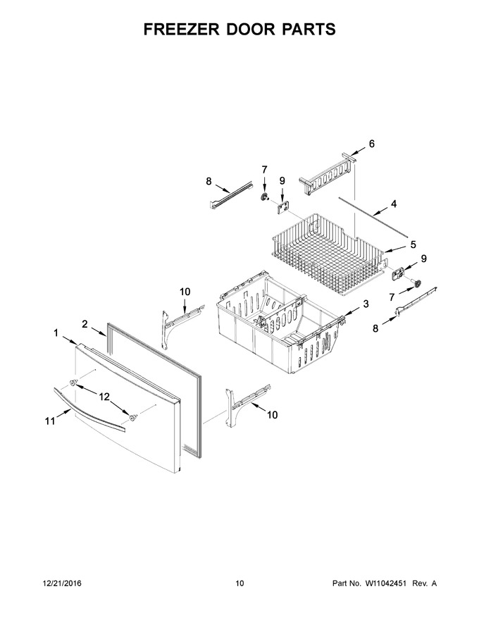 Diagram for WRX735SDBM04