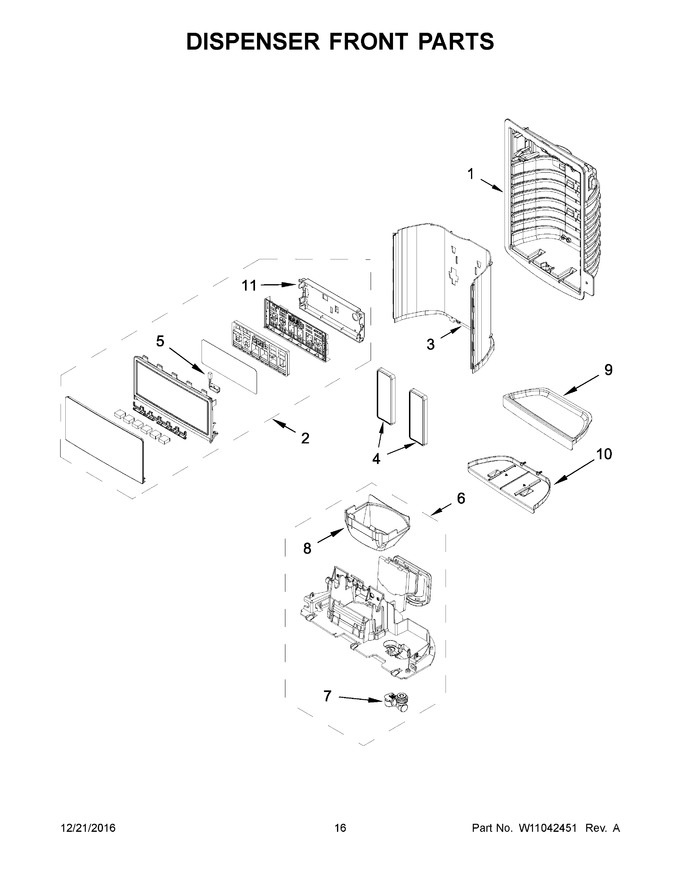 Diagram for WRX735SDBM04