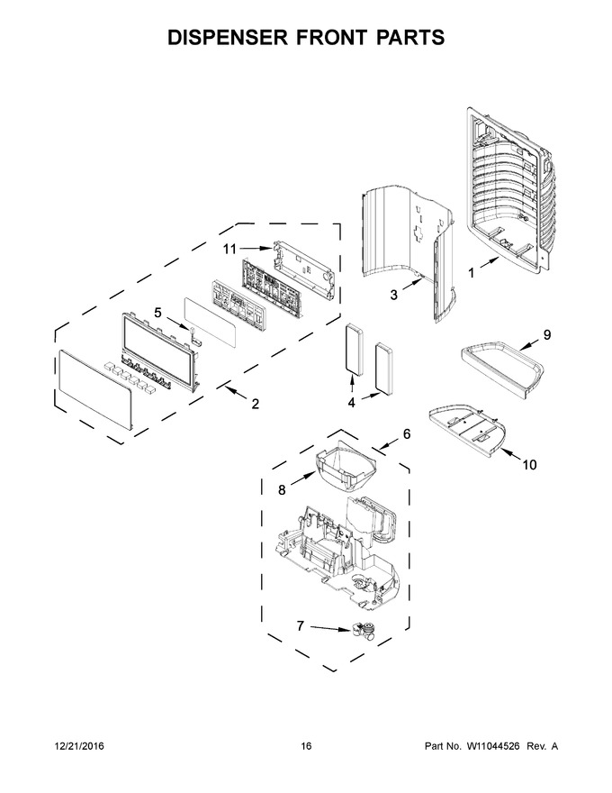 Diagram for WRX735SDHV00