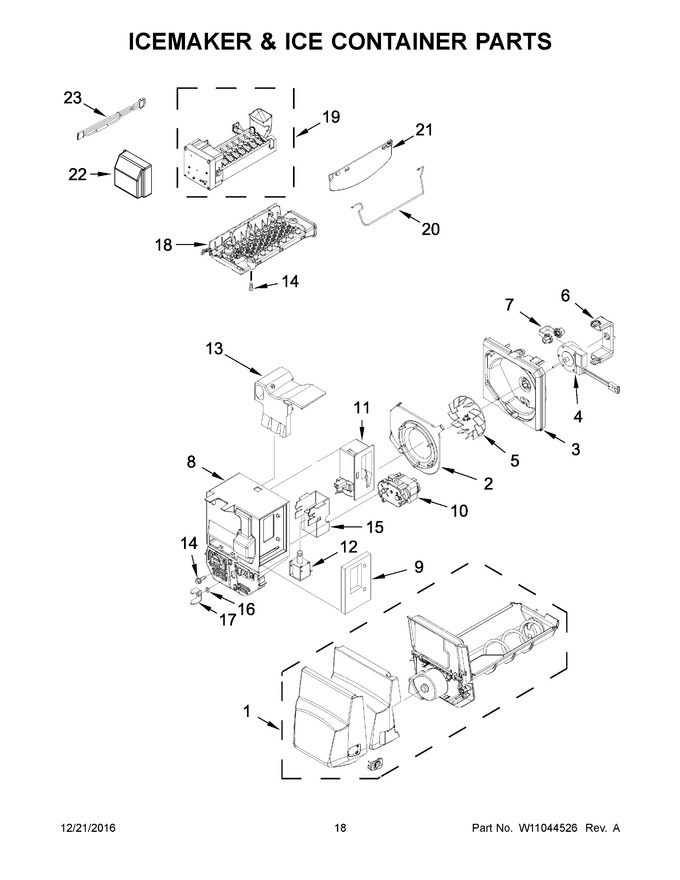 Diagram for WRX735SDHZ00