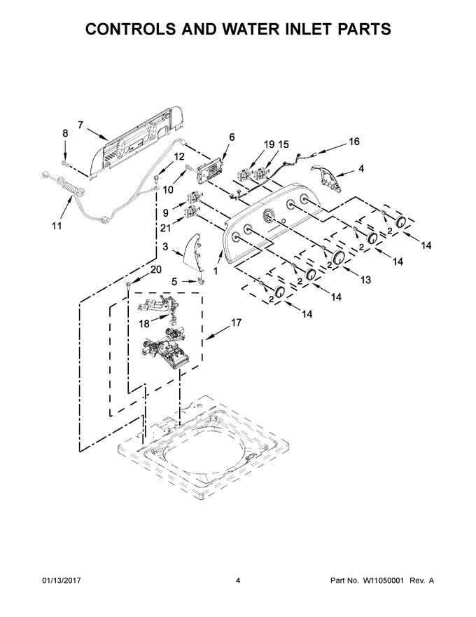 Diagram for CAW35114GW0