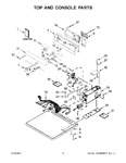 Diagram for 02 - Top And Console Parts