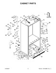 Diagram for 02 - Cabinet Parts