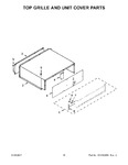 Diagram for 09 - Top Grille And Unit Cover Parts