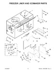 Diagram for 05 - Freezer Liner And Icemaker Parts