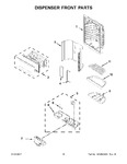 Diagram for 09 - Dispenser Front Parts