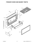 Diagram for 08 - Freezer Door And Basket Parts