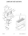 Diagram for 11 - Lower Unit And Tube Parts