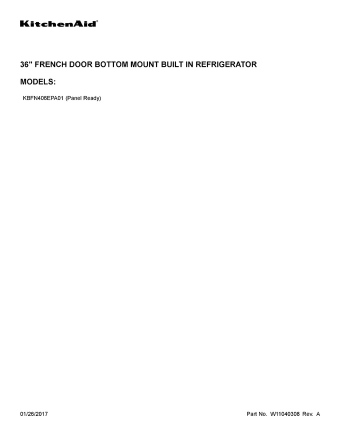 Diagram for KBFN406EPA01