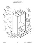 Diagram for 02 - Cabinet Parts