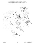 Diagram for 04 - Refrigerator Liner Parts