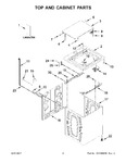 Diagram for 02 - Top And Cabinet Parts