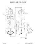 Diagram for 04 - Basket And Tub Parts