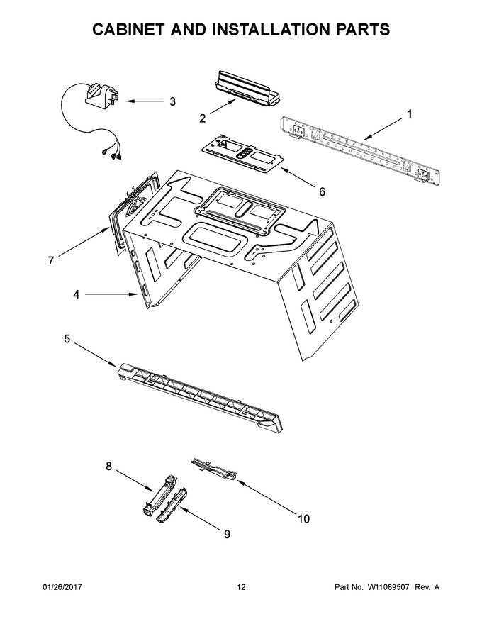 Diagram for WMH76719CH1