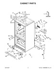 Diagram for 02 - Cabinet Parts