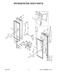 Diagram for 05 - Refrigerator Door Parts