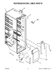 Diagram for 03 - Refrigerator Liner Parts