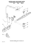 Diagram for 07 - Upper Wash And Rinse Parts