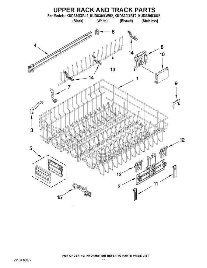 Diagram for KUDS30IXWH2