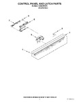 Diagram for 02 - Control Panel And Latch Parts