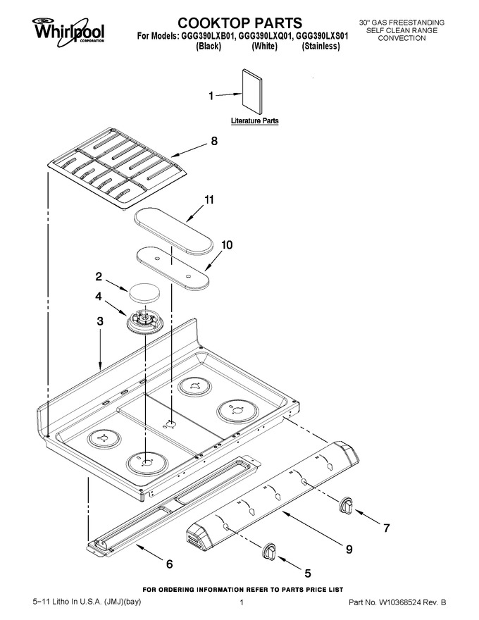 Diagram for GGG390LXQ01