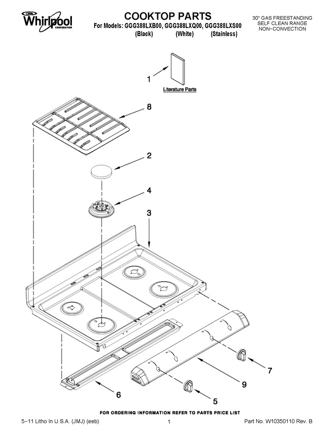 Diagram for GGG388LXB00