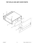 Diagram for 09 - Top Grille And Unit Cover Parts