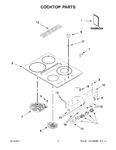 Diagram for 02 - Cooktop Parts