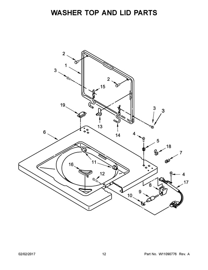 Diagram for WETLV27FW0