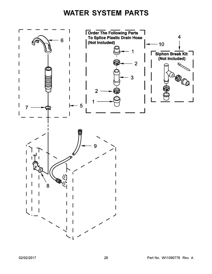 Diagram for WETLV27FW0