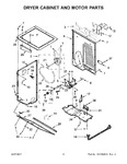 Diagram for 04 - Dryer Cabinet And Motor Parts