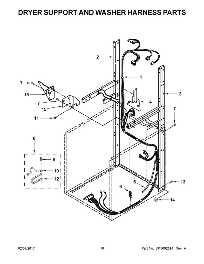 Diagram for WGTLV27FW0