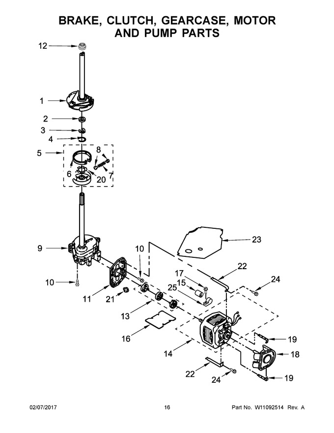 Diagram for WGTLV27FW0