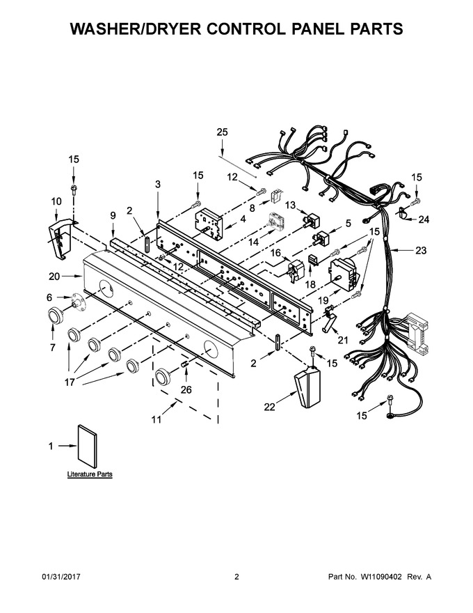 Diagram for YWET4027EW1