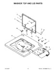 Diagram for 07 - Washer Top And Lid Parts