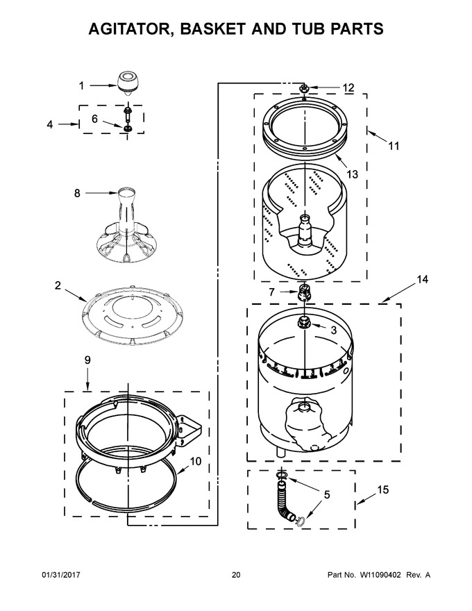 Diagram for YWET4027EW1