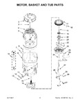 Diagram for 04 - Motor, Basket And Tub Parts