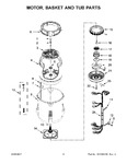 Diagram for 04 - Motor, Basket And Tub Parts