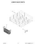 Diagram for 10 - Lower Rack Parts