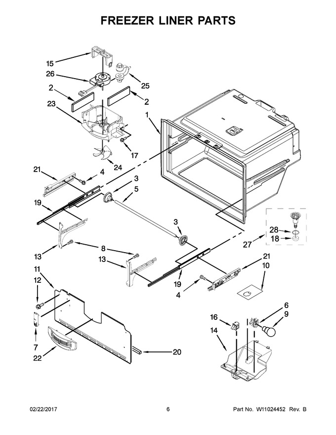 Diagram for WRX735SDBM03