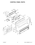 Diagram for 03 - Control Panel Parts