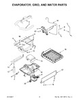 Diagram for 03 - Evaporator, Grid, And Water Parts