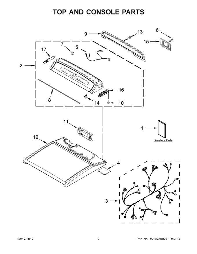 Diagram for WGD8500DR0