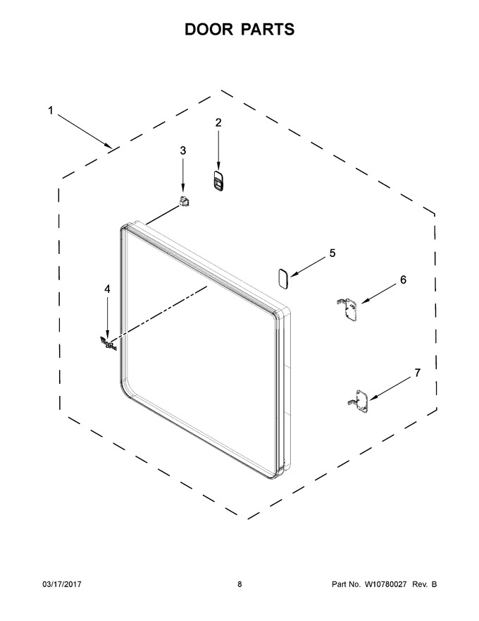 Diagram for WGD8500DR0