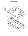 Diagram for 02 - Cooktop Parts