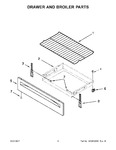 Diagram for 05 - Drawer And Broiler Parts