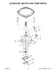 Diagram for 05 - Gearcase, Motor And Pump Parts