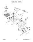 Diagram for 02 - Cooktop Parts