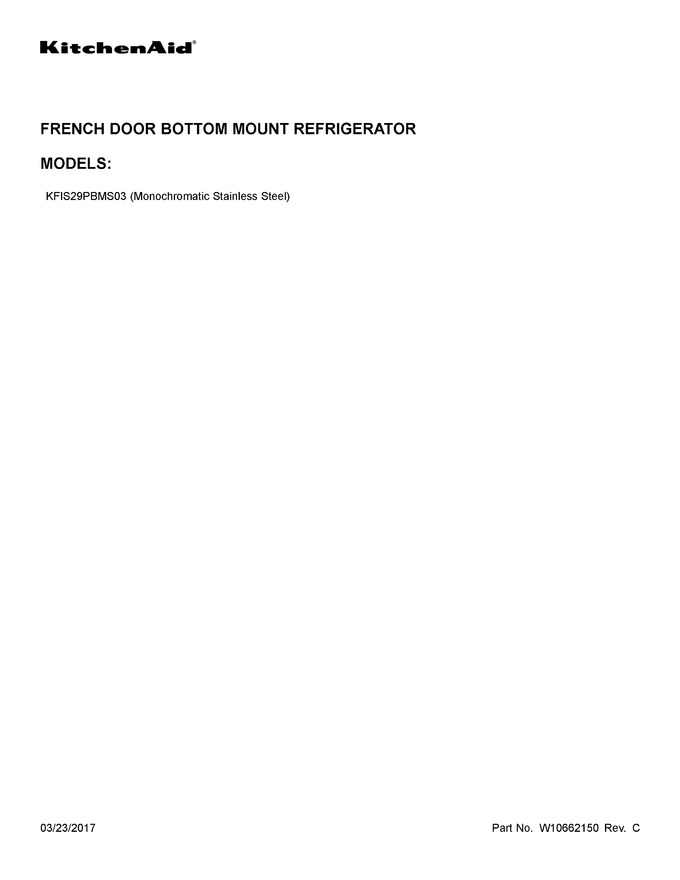 Diagram for KFIS29PBMS03