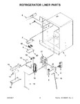 Diagram for 03 - Refrigerator Liner Parts